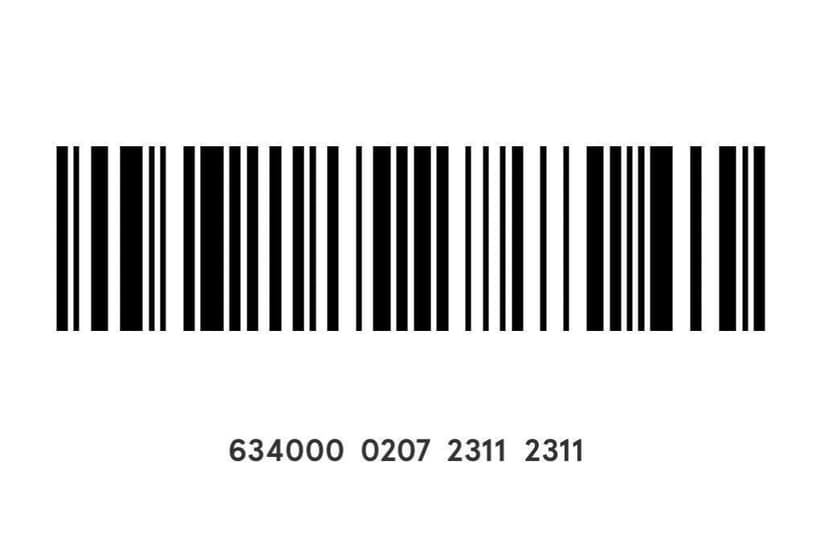 Tesco Clubcard Ireland barcode — scan at the till for Clubcard points