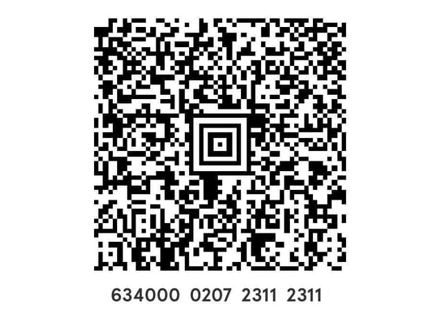 Tesco Clubcard Ireland QR code — scan at the till for Clubcard points
